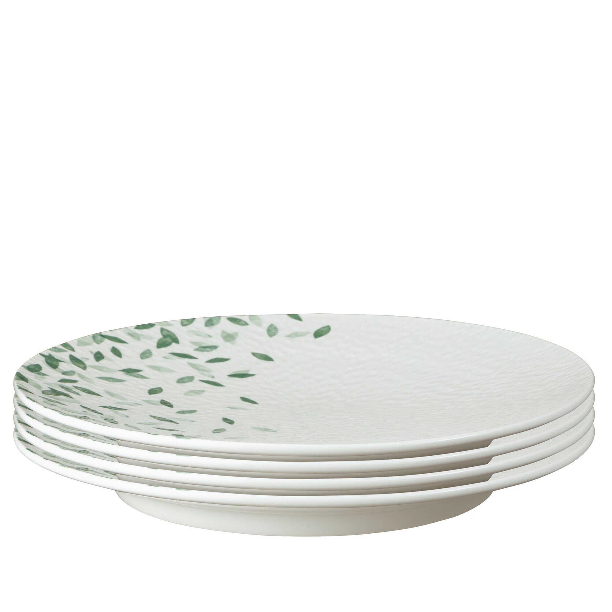 Product photograph of Porcelain Greenhouse Dinner Plate Set Of 4 from Denby Retail Ltd
